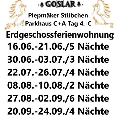 Piepmaeker Stuebchen Apartment Goslar Luaran gambar