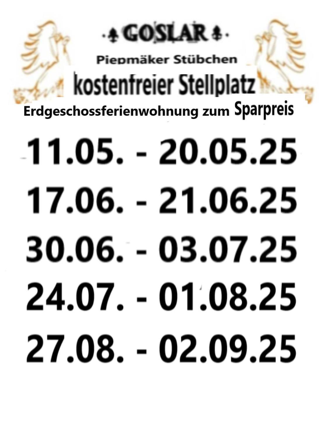 Piepmaeker Stuebchen Apartment Goslar Luaran gambar